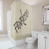 Fearless (Hockey) Duschvorhang (Beispiel)