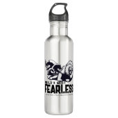 FEARLESS Honey Badger Edelstahlflasche (Vorderseite)