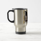 FEARLESS Honey Badger Fights a Hyena Reisebecher (Links)