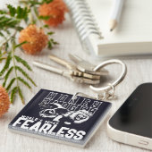 FEARLESS Honey Badger Schlüsselanhänger (Vorderseite rechts)