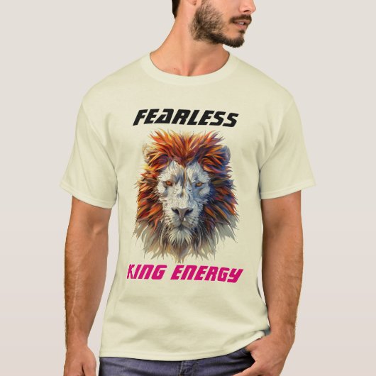 Fearless King - Lion T - Shirt (Vorderseite)