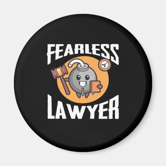 Fearless Lawyer Magnet (Vorne)