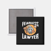 Fearless Lawyer Magnet (Vorderseite/Rückseite)