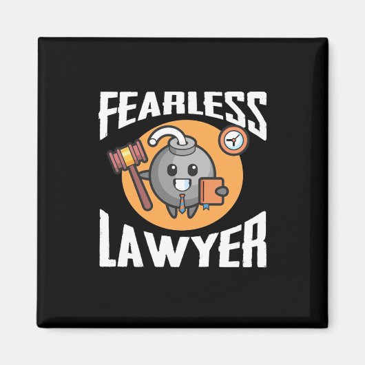 Fearless Lawyer Magnet (Vorne)