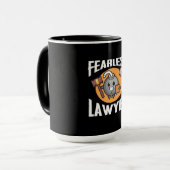 Fearless Lawyer Tasse (Vorderseite Links)