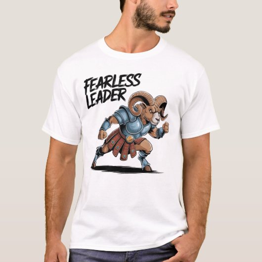 Fearless Leader Aries T-Shirt (Vorderseite)