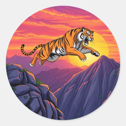 Fearless Leader Runder Aufkleber (Vorderseite)