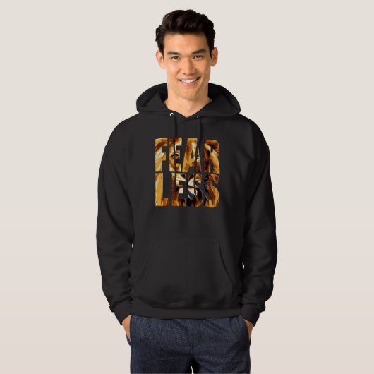 FEARLESS_LION HOODIE (Vorne ganz)