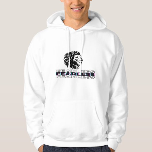 Fearless Lion Hoodie (Vorderseite)