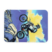 Fearless - Motocross Rider Magnet (Horizontal)