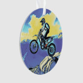 Fearless - Motocross Rider Ornament (Vorderseite)