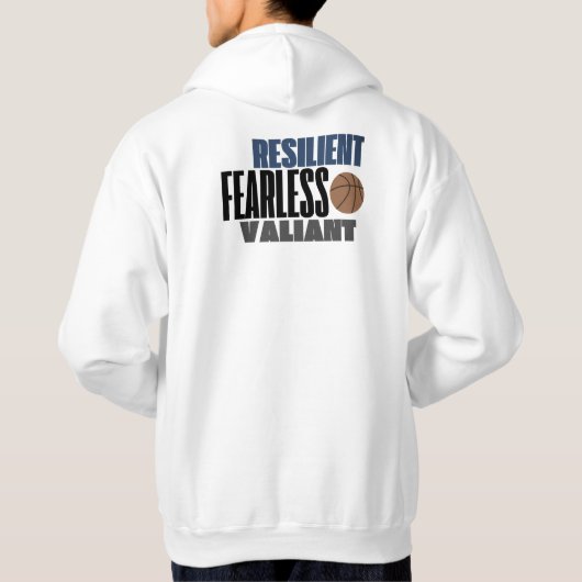 Fearless Netball Champion Hoodie (Rückseite)