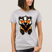 Fearless Pixel Honeybadger T-Shirt (Vorderseite)