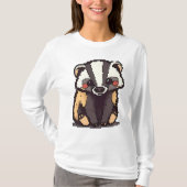 Fearless Pixel Honeybadger T-Shirt (Vorderseite)
