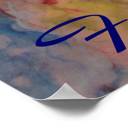 "Fearless"-Poster Poster (Ecke)