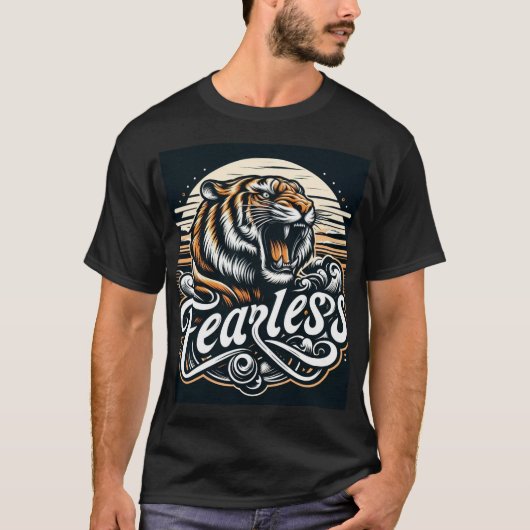 Fearless Roar T-Shirt (Vorderseite)