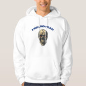 Fearless Skull Graphic Hoodie for Bold Style (Vorderseite)