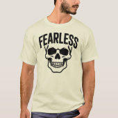 Fearless Skull Graphic T-Shirt – Bold Attitude (Vorderseite)