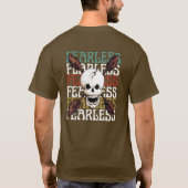 Fearless Skull Paddler T Shirt (Rückseite)