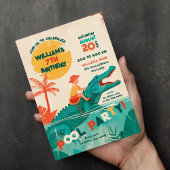 Fearless Splash Pool Party Einladung