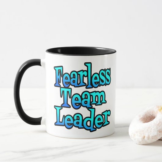 Fearless Teamleiter Tasse (Mit Donut)
