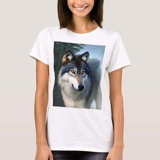 Fearless The Arctic Wolf, T-Shirt (Vorderseite)