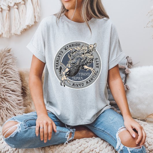 Fearless Warrior Tokyo Japan T - Shirt