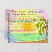 Fearless Weight Loss Scripture Confession Postkarte (Vorne/Hinten)