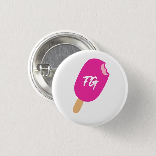 FearlesslyGiRL Popsicle Button (Vorne & Hinten)