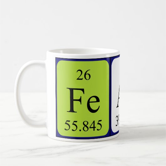 Fearne Periodenname Tasse (Links)
