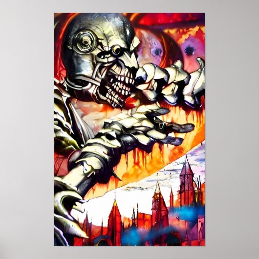 Fear's Ravager - Ken Gage Art Poster (Vorne)