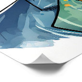 Fearsome Clown Poster (Ecke)