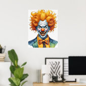 Fearsome Clown Poster (Heimbüro)