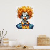 Fearsome Clown Poster (Küche)