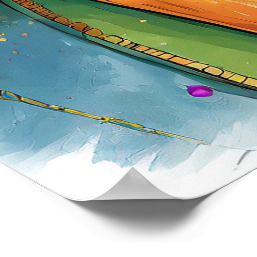 Fearsome Clown Poster (Ecke)