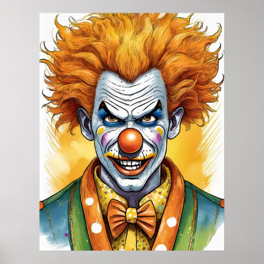 Fearsome Clown Poster (Vorne)
