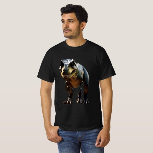 **"Fearsome Grin: The Smirking T-Rex"*** T-Shirt (Vorne ganz)