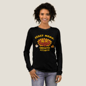 Feast Mode Activated Funny Thanksgiving Turkey Gym Tri-Blend Shirt (Volle Vorderseite)