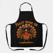 Feast Mode On Apron Schürze (Vorderseite)