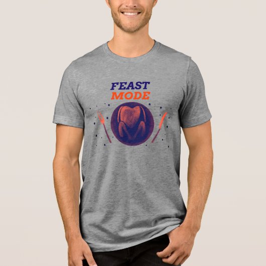 Feast Mode – Thanksgiving Dinner Shirt (Vorderseite)
