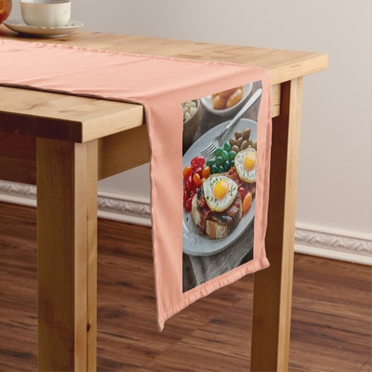 "Feastful Elegance Table Runner" Kurzer Tischläufer (Beispiel)