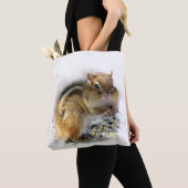 Feasting Chipmunk Animal Tote Bag Tasche (Von Nahem)