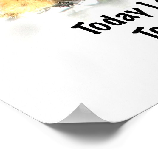 Feasting Chipmunk Poster (Ecke)