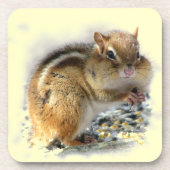 Feasting Chipmunk Untersetzer (Vorderseite)