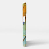 Feather Abstrakt AI Art iPhone Hülle (Rechte Seite)