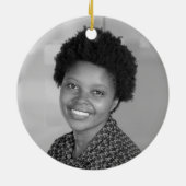 Feather Angel in Heaven Mama Weihnachten Keramik Ornament (Hinten)