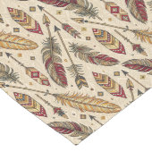 Feather Arrows Gemustert Table Runner Tribal Style Großer Tischläufer (Ecke)