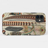Feather Bird Wildlife Antique Feathers Case-Mate iPhone Hülle (Rückseite (Horizontal))