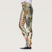 Feather Bird Wildlife Antique Feathers Leggings (Links)
