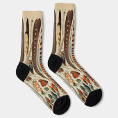 Feather Bird Wildlife Antique Feathers Socken (Rechts)
